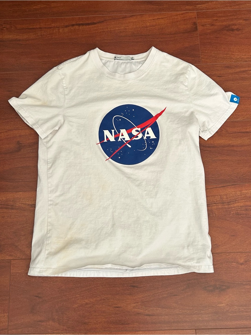 Logo White Crewneck T-Shirt